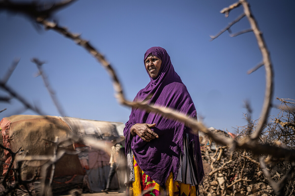 Somalia: Mariam Hussein, 45 years old. Mariam is a widow with seven sons and daughters. Pablo Tosco/Oxfam Intermón