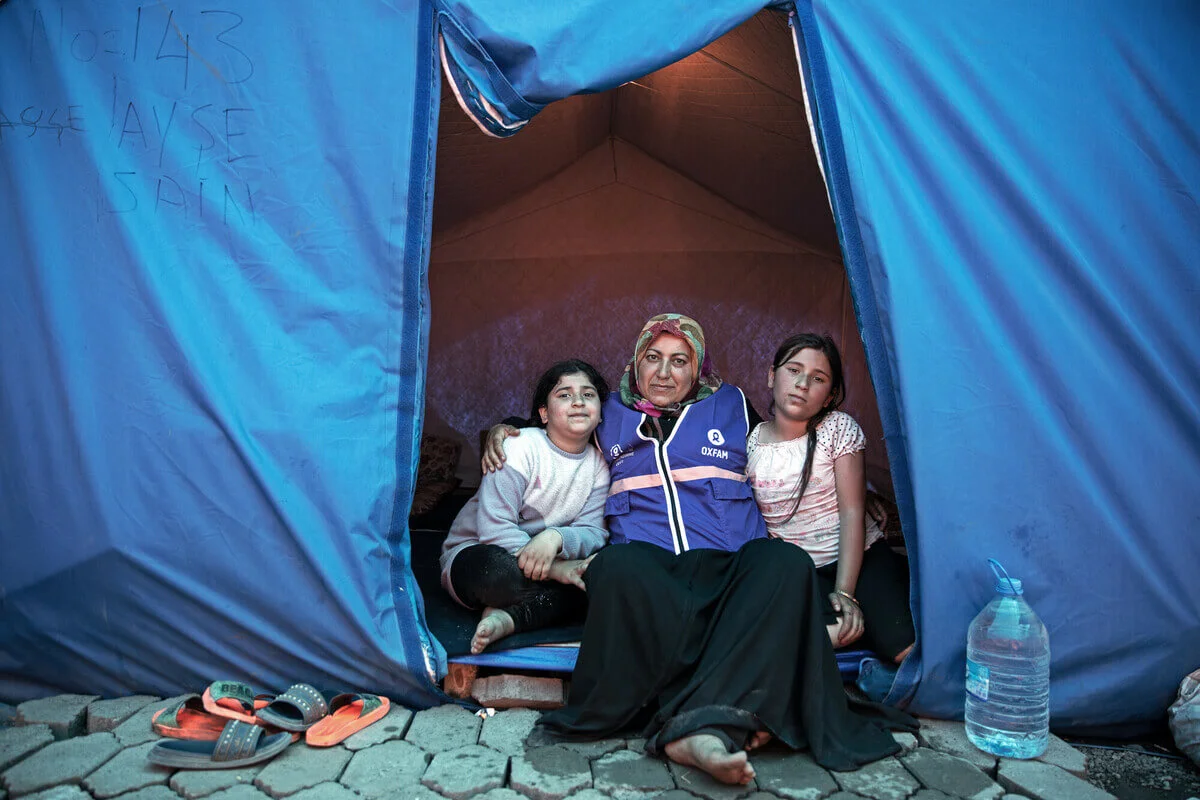 Wardeh was displaced from her hometown due to the conflict in Syria. Credit: Islam Mardini / Oxfam