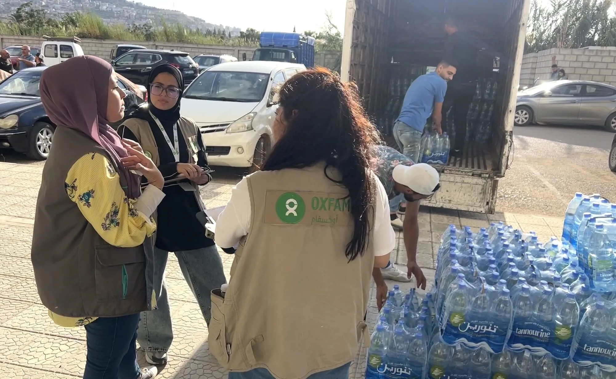 Lebanon: Oxfam working collaboratively to address the needs of displaced people in North Lebanon. Photo: Rima Nabouls/Oxfam Lebanon: Oxfam working collaboratively to address the needs of displaced people in North Lebanon. Photo: Rima Nabouls/Oxfam