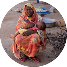 South Sudan: Shaima Ali and her son