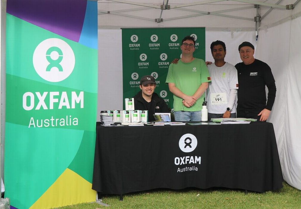 Melbourne: Oxfam Australia staff and volunteers participated in the Get Your Reconciliation On! event, during National Reconciliation Week 2025. Photo: Oxfam