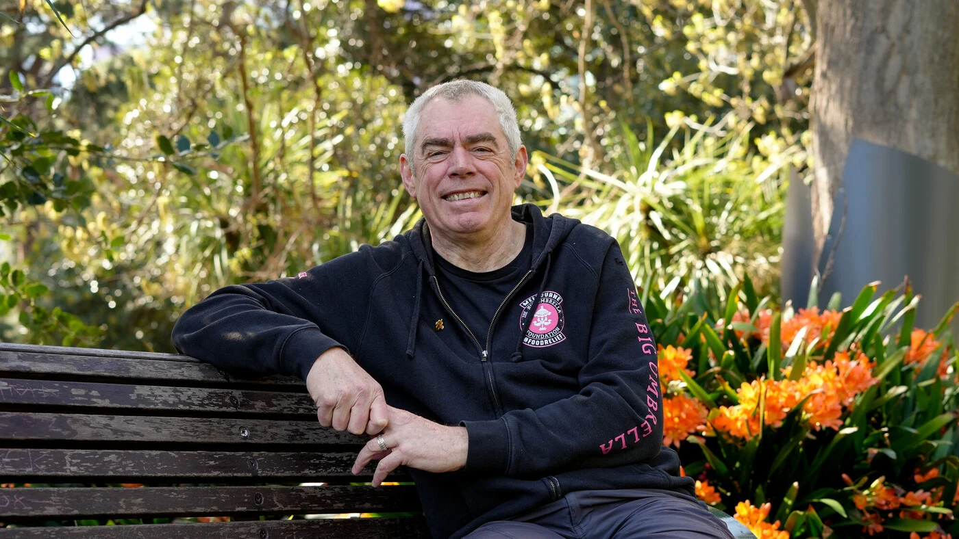 Australia: Originally from Amsterdam, Robert he is a long-term donator to Oxfam Australia's work and has decided to leave a gift in his will to support Oxfam ongoing. Photo: Heidi Demond/Oxfam