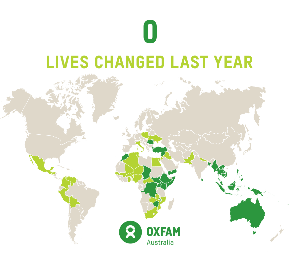 Impact - people Oxfam reached in 2025